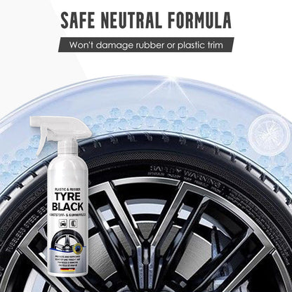 Plastics & Rubber Tyre Shine & Protector Spray
